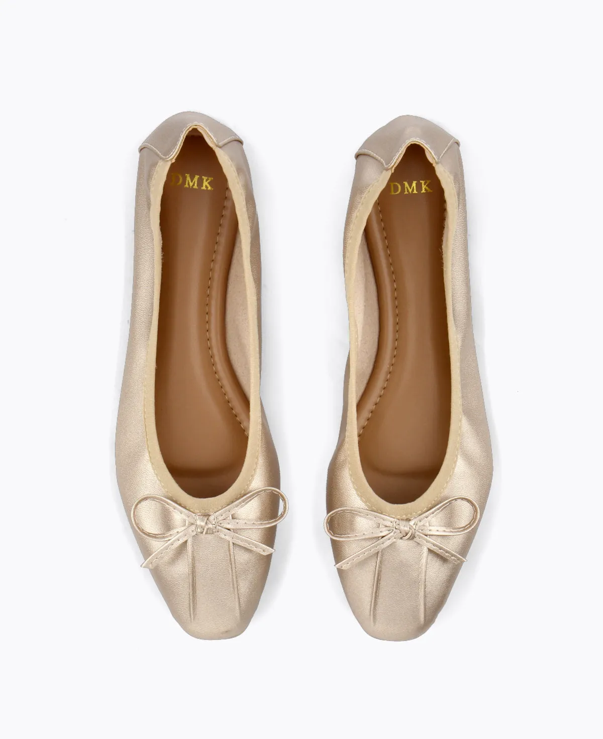 Lexi Ballerina Flats - Rose Gold