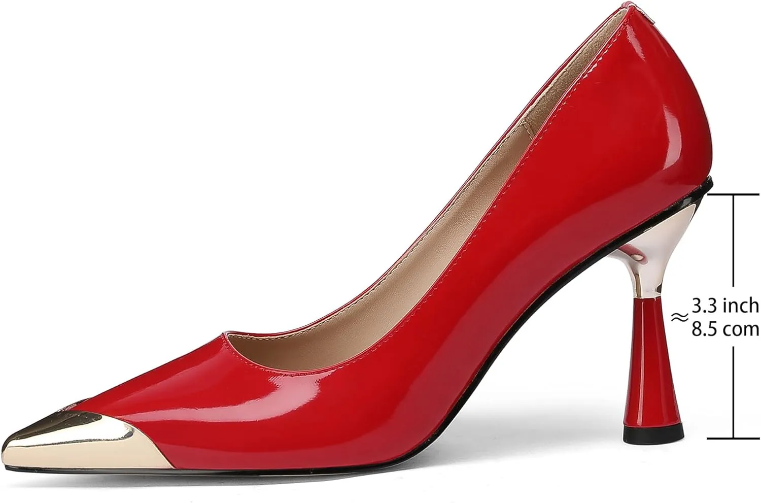 LingxiaUne Pumps for Women Pointed Toe Stiletto High Heels Ideal for Business Office Dress Weddings Fashion Events and Dance Parties Elegant Footwear for The Modern Woman