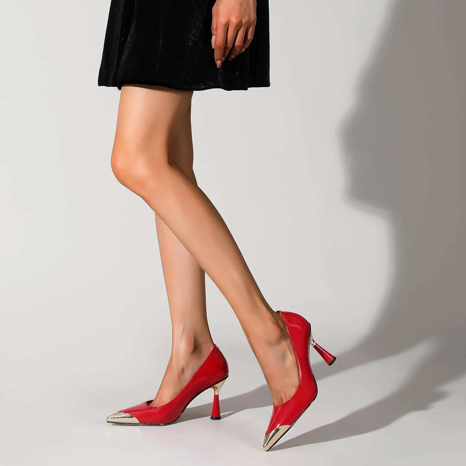 LingxiaUne Pumps for Women Pointed Toe Stiletto High Heels Ideal for Business Office Dress Weddings Fashion Events and Dance Parties Elegant Footwear for The Modern Woman