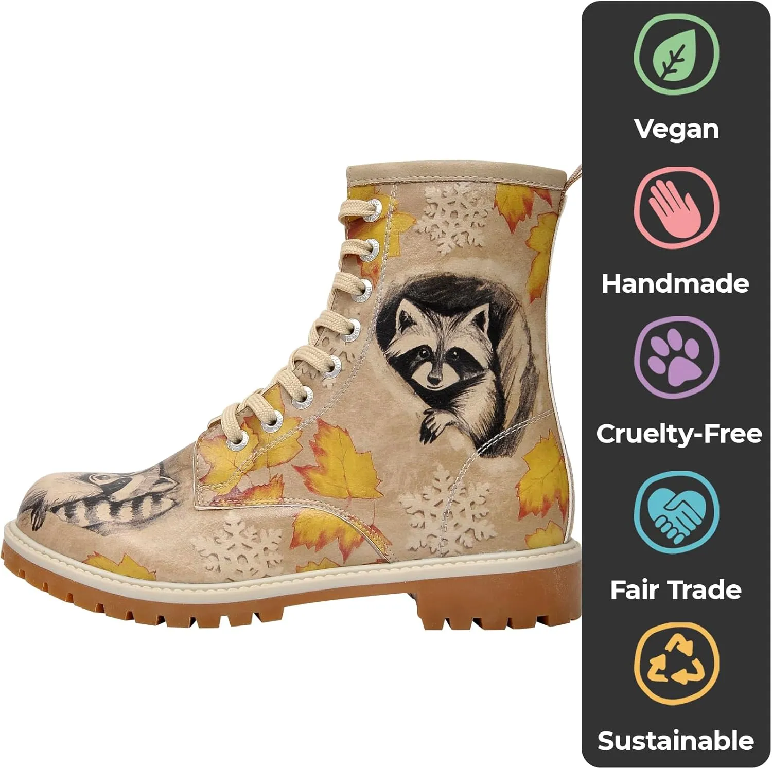 Long Boots for Women – Vegan Leather and Unique Design Womens Winter Boots, Comfortable and Stylish Womens Boots