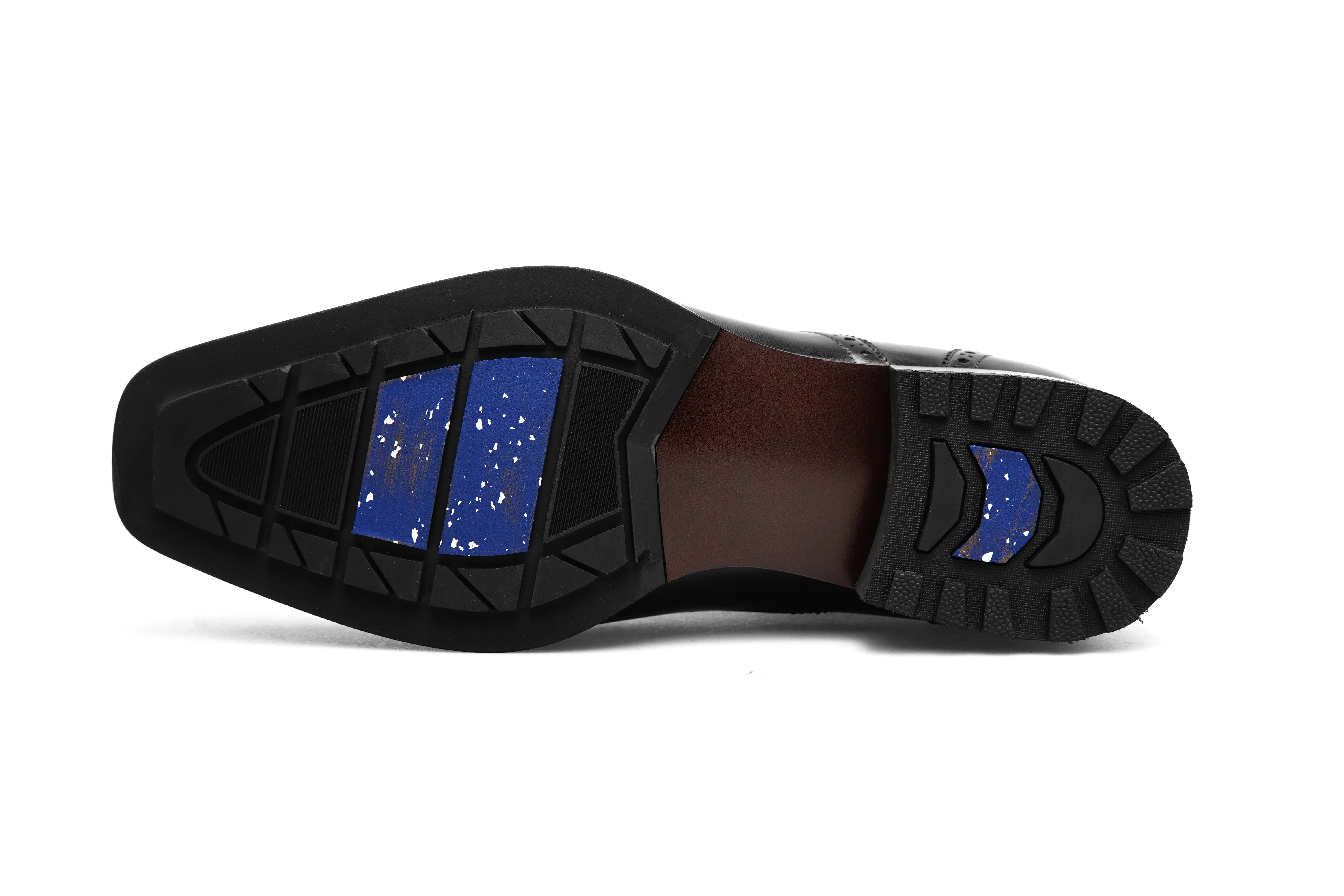 Lorenzo Chelsea Brogue Leather Boots