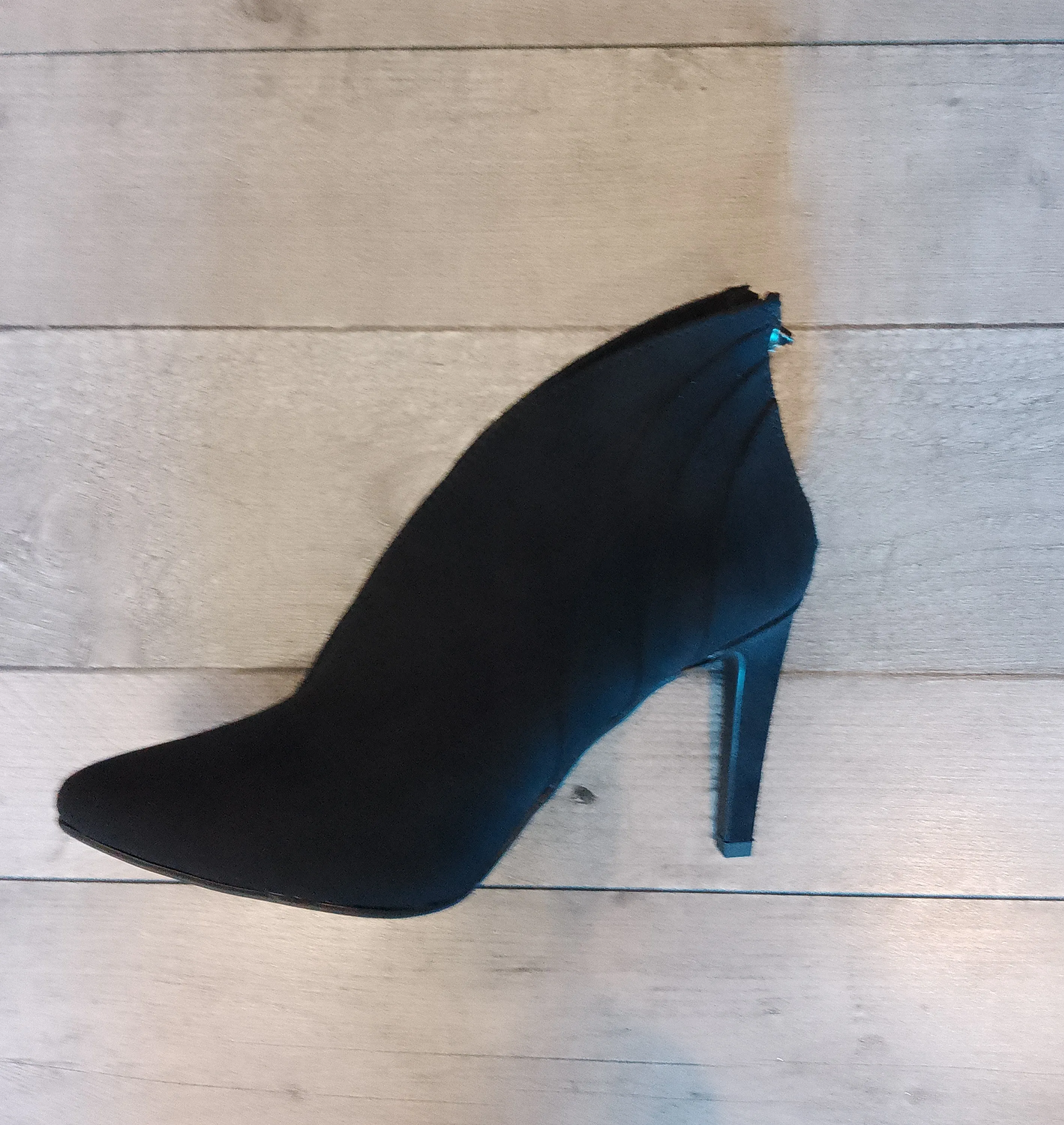 Marco Tozzi Black Heeled Shoe Boot