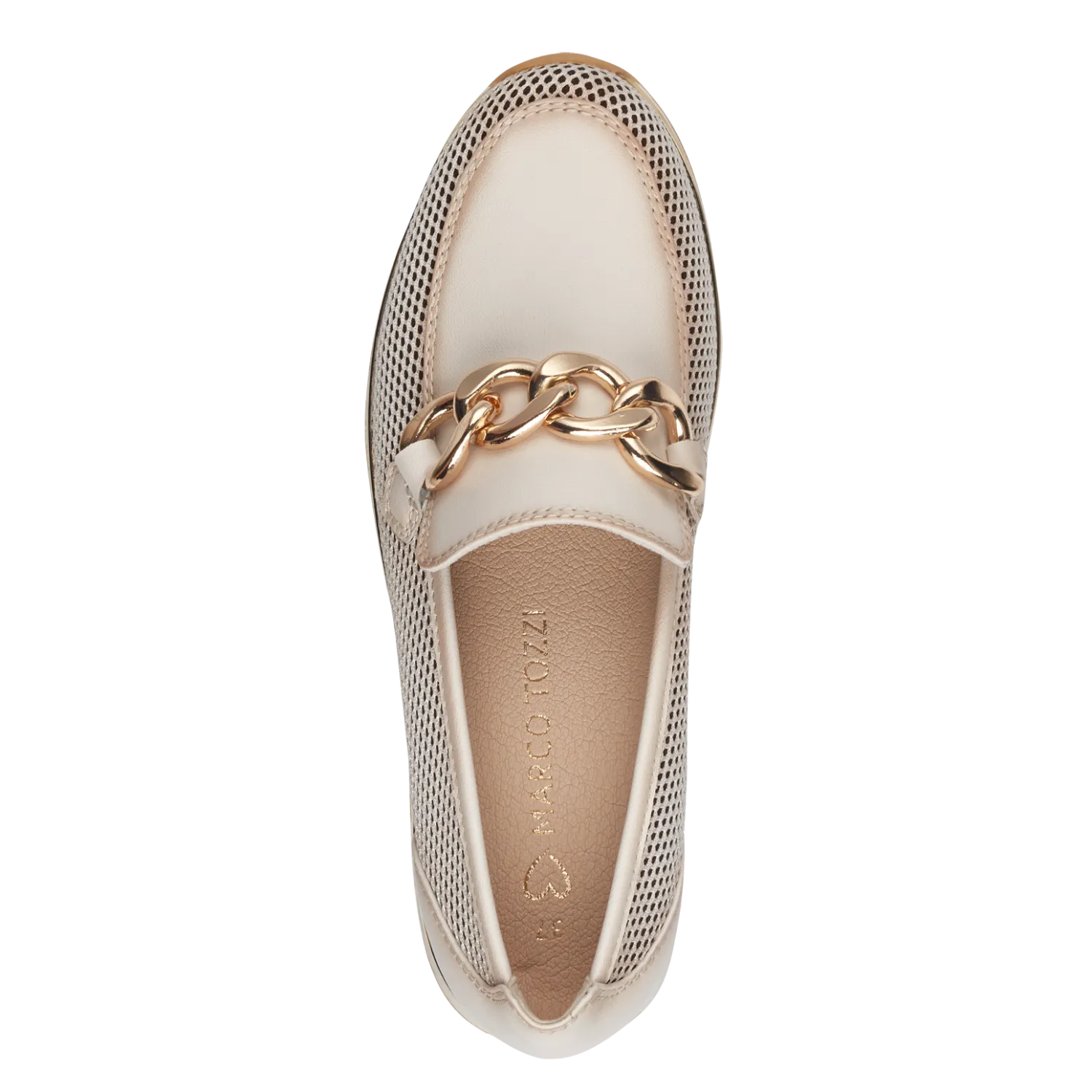 Marco Tozzi Ladies Slip On Wedge Loafer Shoe 24732-42 402