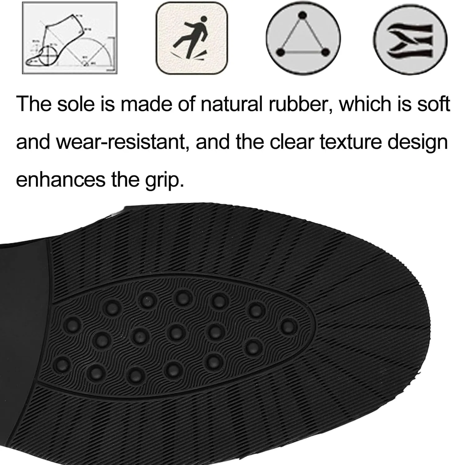 Men's Leather Wingtip Dress Chelsea Boots Casual Pointed Toe Warm Fur Lined Brogue Ankle Boots Fall Winter Business Non Slip Formal Chelsea Boots