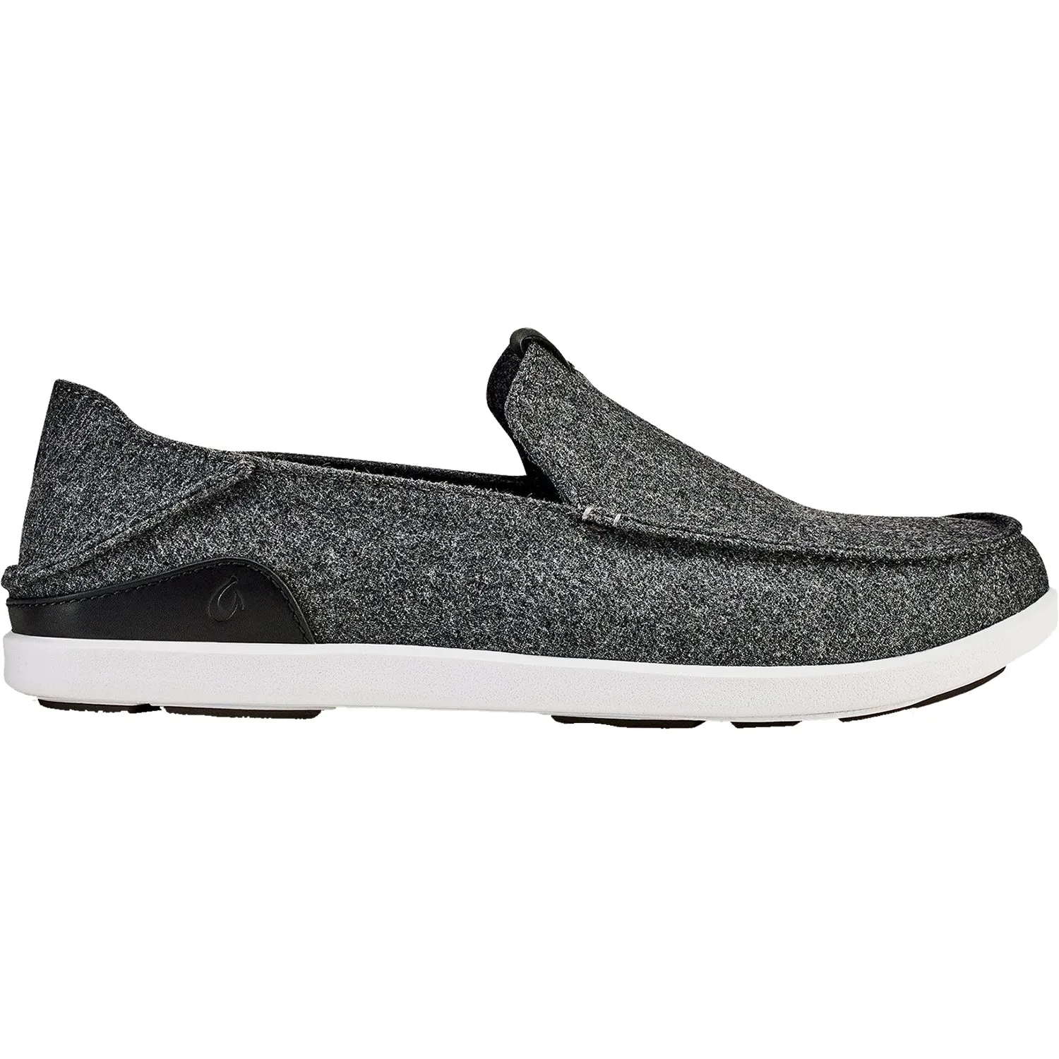 Men's OluKai Manoa Hulu Dark Shadow Wool