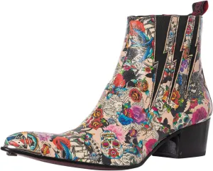 Men's Pollination Chelsea Boots, Rossini
