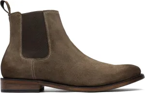 Mezcalero|Suede leather chelsea boots for men - Matt