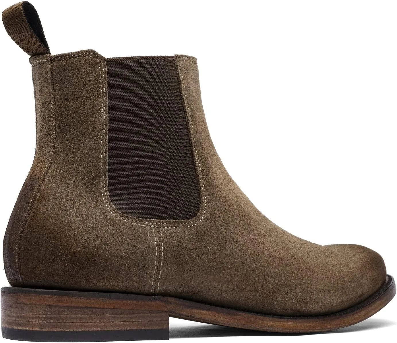 Mezcalero|Suede leather chelsea boots for men - Matt