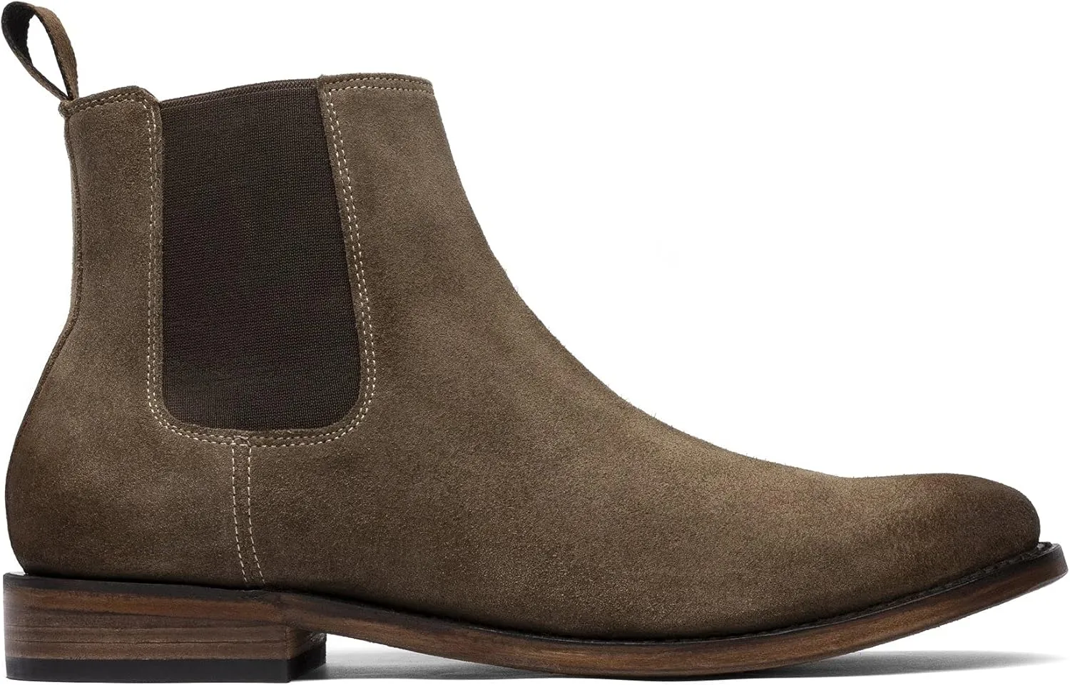Mezcalero|Suede leather chelsea boots for men - Matt