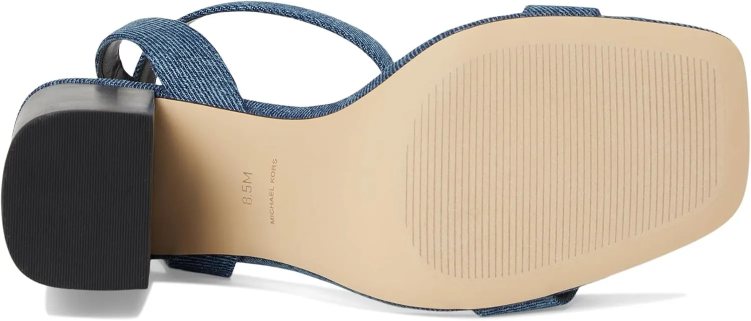 Michael Kors Women's Merriam Block Heel Heeled Sandal