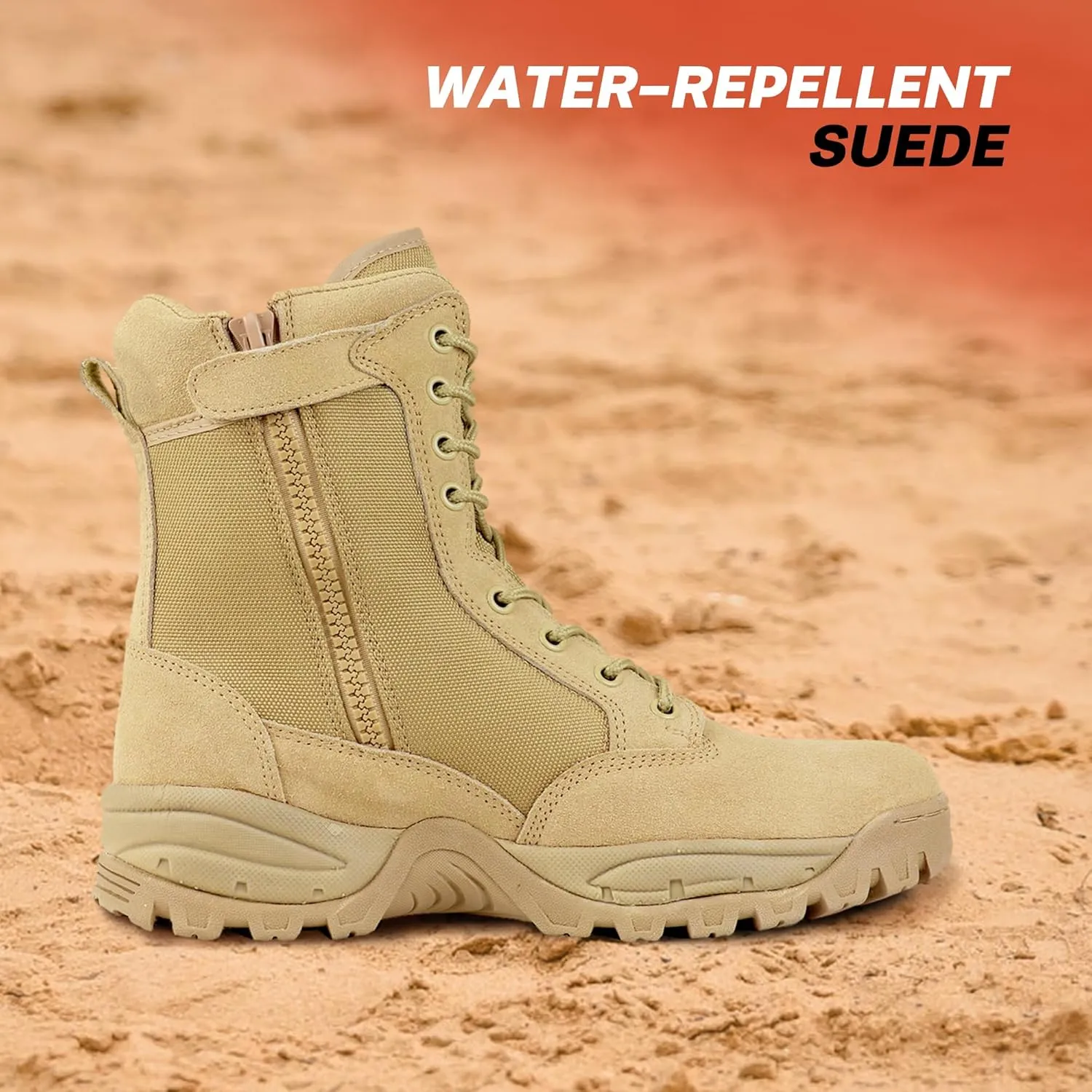 Military Tactical Work Boots for Hiking Motorcycling EMS EMT and Combat Outdoors