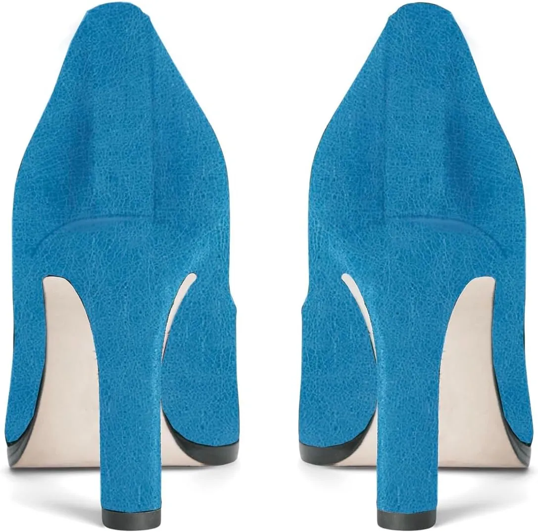 MOOMMO Women Bow Stiletto Heel Pumps Velvet Square Toe Slip On Stiletto High Heels 3 inch Elegant Bow Dress Pumps Wedding Bridal Evening Party Stilettos Loafers 4-11 M US
