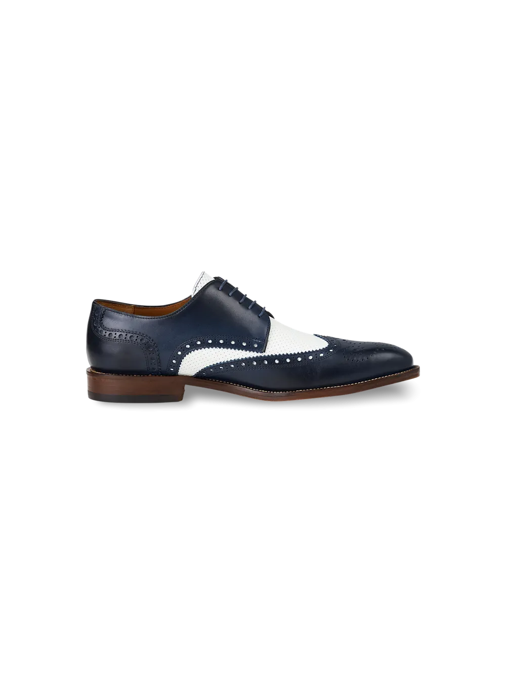 Morris Derby - Navy/white