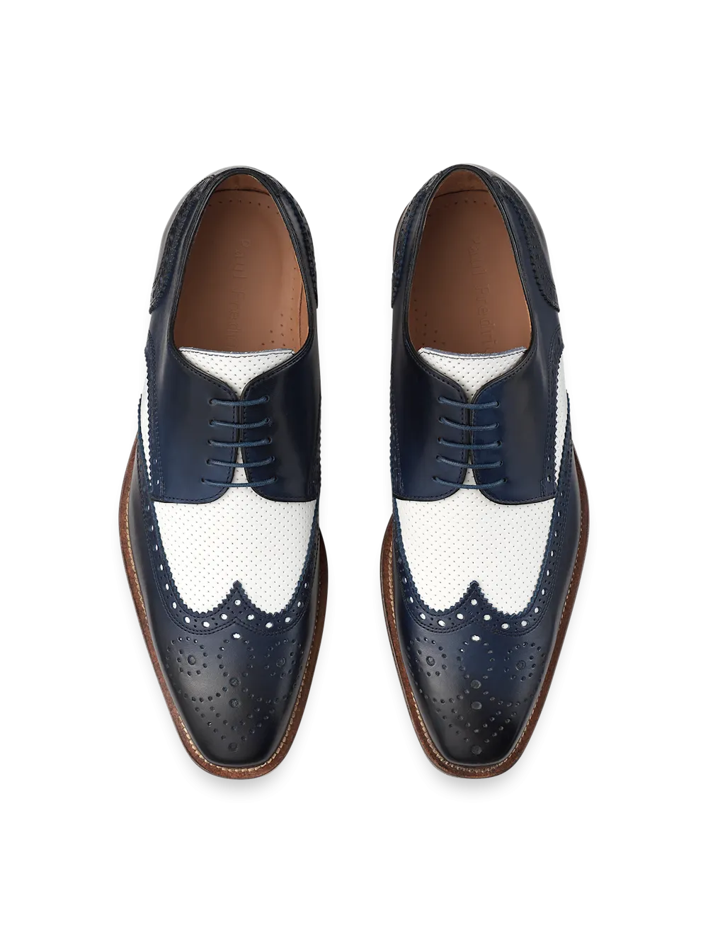 Morris Derby - Navy/white