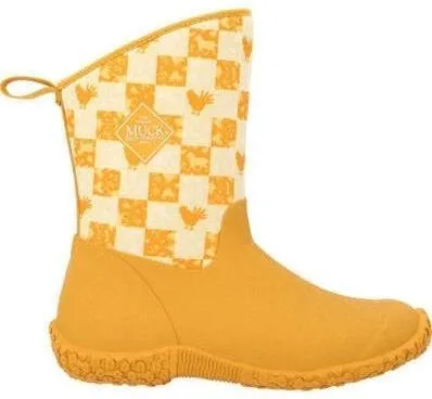 Muck Women's Muckster II Mid Waterproof Ankle Work Boot -Yellow- WM28FRM