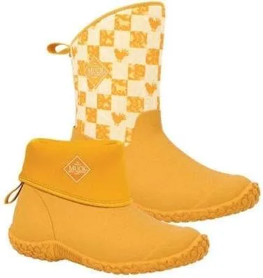 Muck Women's Muckster II Mid Waterproof Ankle Work Boot -Yellow- WM28FRM