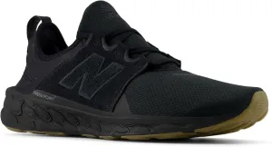 New Balance Men's Fresh Foam X Cruz V3 Running Shoe, Black/Black/Gum 020, 10 Wide