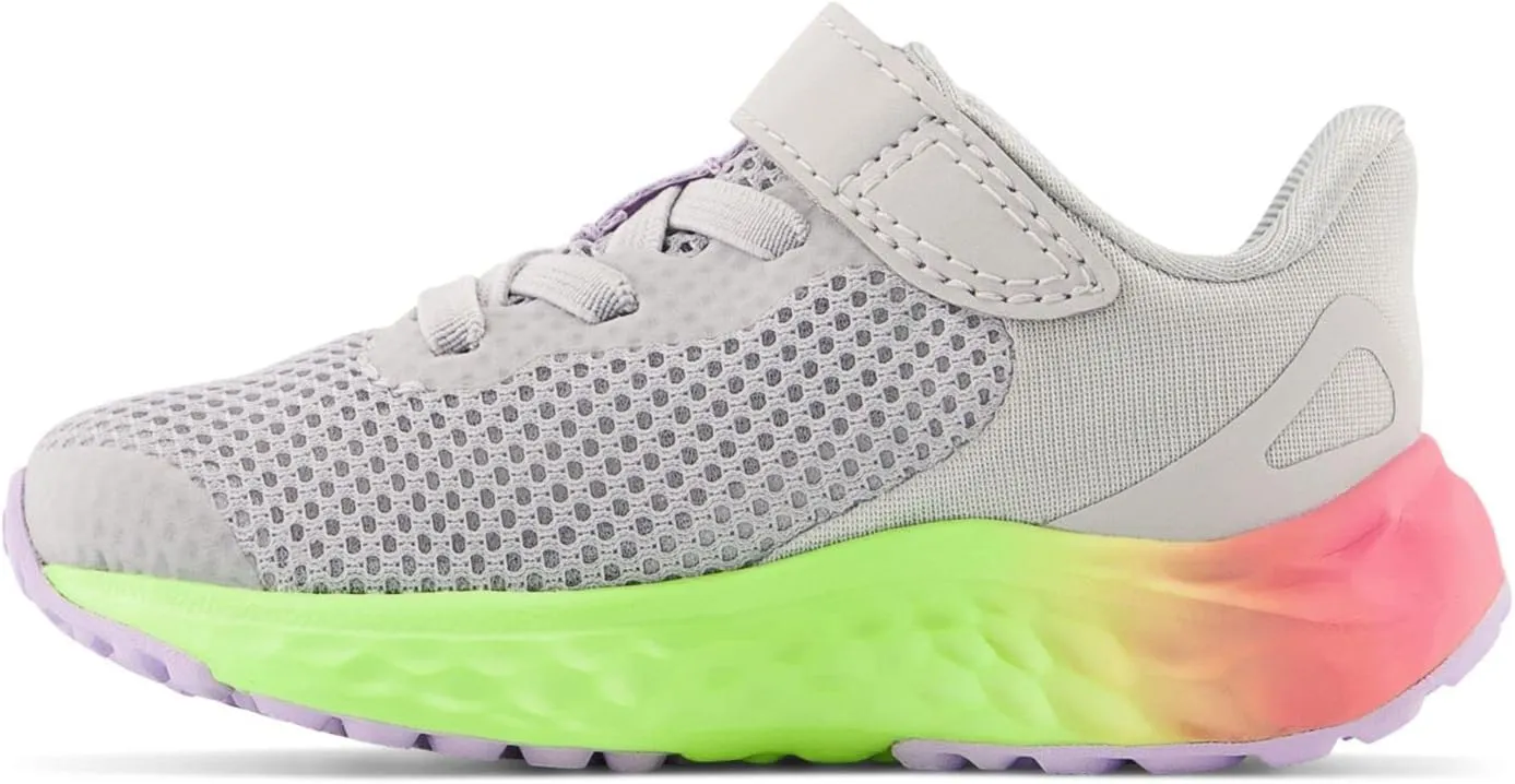 New Balance Unisex-Child Fresh Foam Arishi V4 Hook & Loop Running Shoe