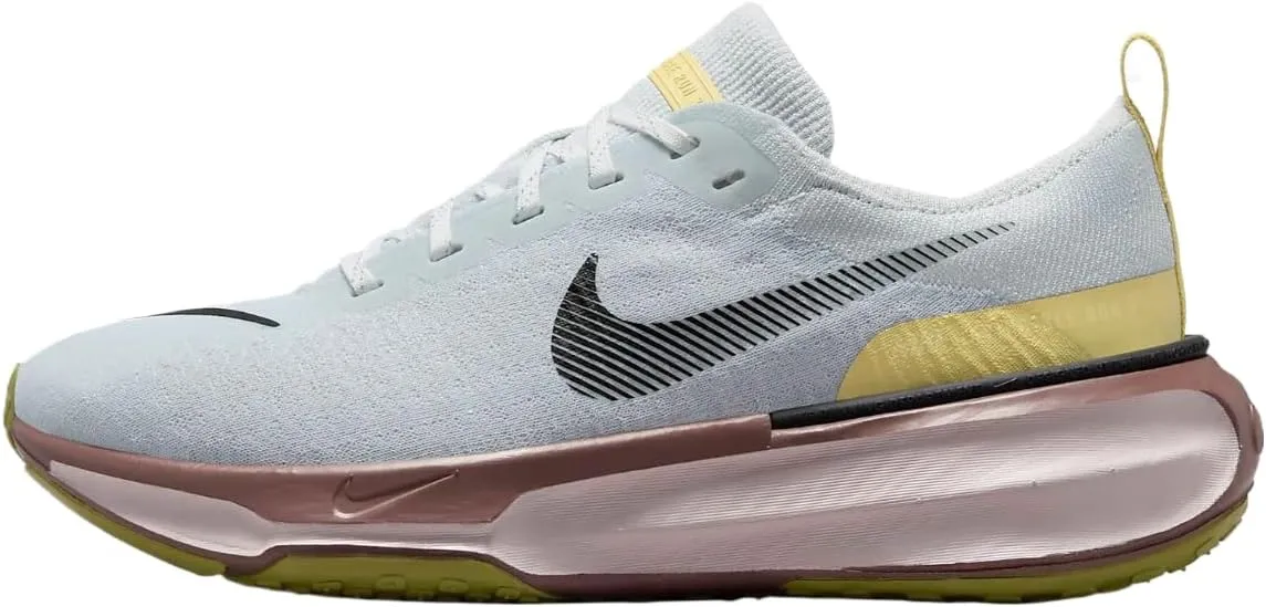 Nike Invincible 3 Women's Road Running Shoes (DR2660-005, Photon Dust/Summit White/Platinum Violet/Black) Size 5