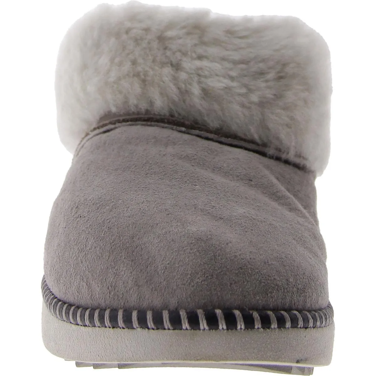 OluKai Womens Ku'I Suede Slip On Loafer Slippers