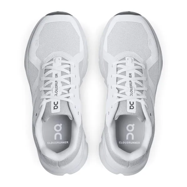 On White/Frost Cloudrunner Womens Athletic Shoes 46.99015