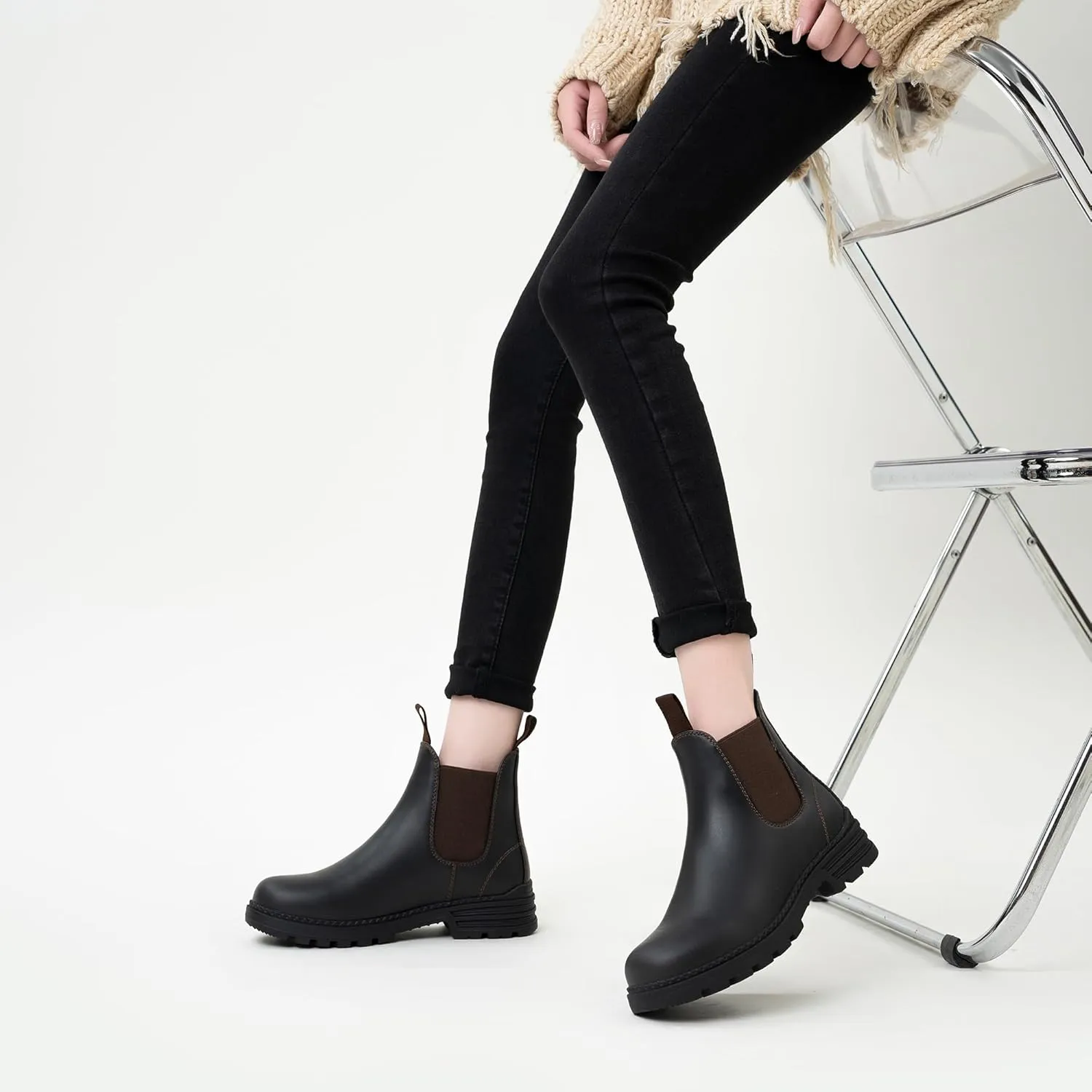 Outdoor Chelsea Hiking Boots For Women