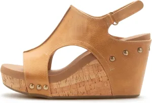 PARTY Womens Wedge Sandals With Strap for Dressy Ladies Sandals Casual 3 Inch Wedge