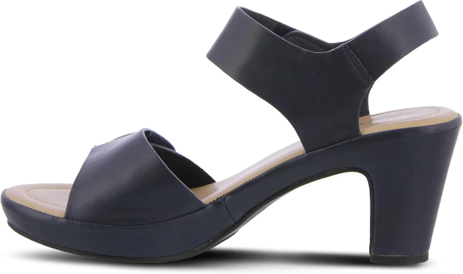 PATRIZIA Spring Step Dade Sandals for Women - Ladies Casual Platform Sandal with Hook and Loop - Slip-On Womens Sandals for Any Event