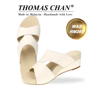 Pebble Lychee Everyday Low Wedge Slides 2" inch [Arch-legance Series]