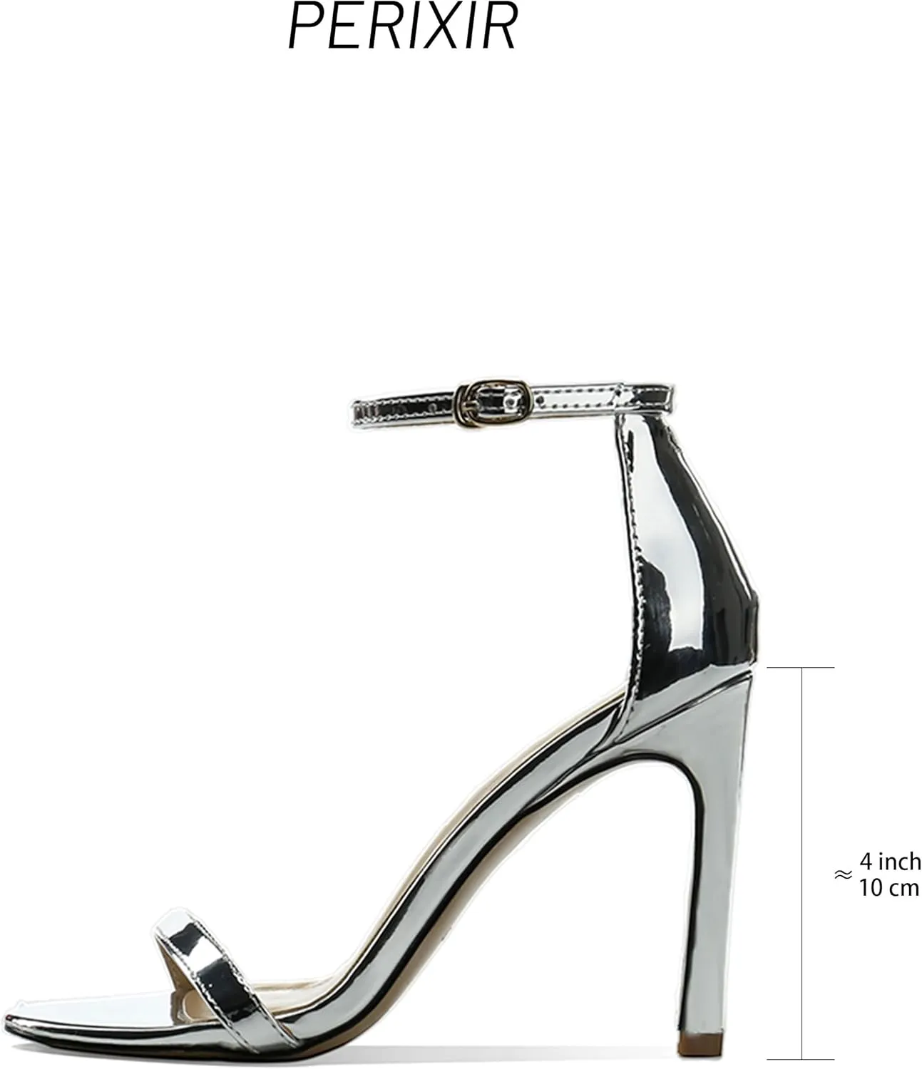perixir Strappy Heels for Women High Stiletto Heels Sexy Prom Dressy Sandals Ankle Strap Heels Dainty Rope Stiletto Heel