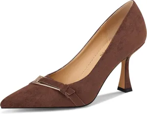 Pumps for Women Pointed Toe High Stiletto Heels Comfortable Work Dress Shoes