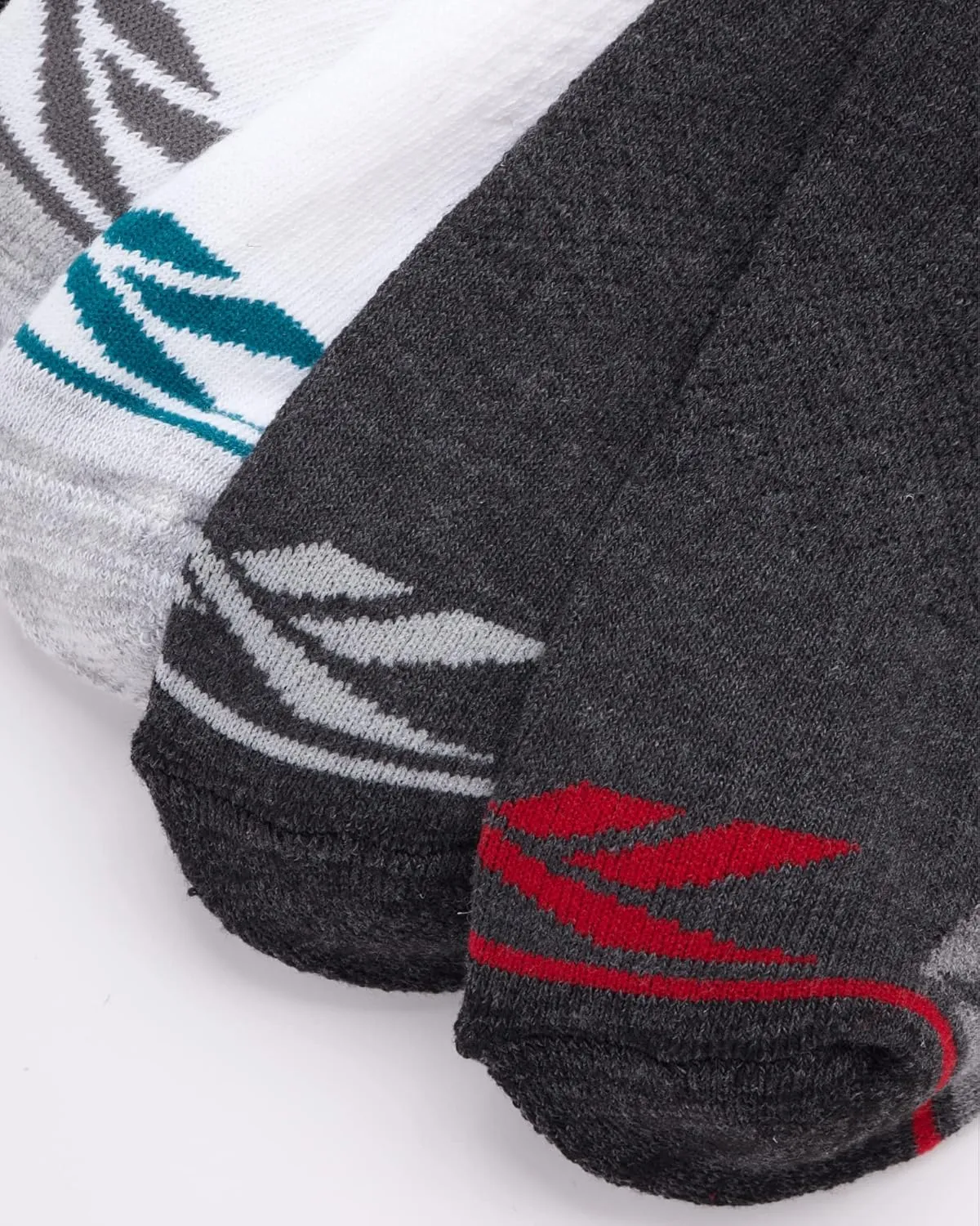 Reebok Boys' Low Cut Socks - 12 Pack Stretch Performance No Show Socks with Arch Support - Cushioned Athletic Socks for Boys