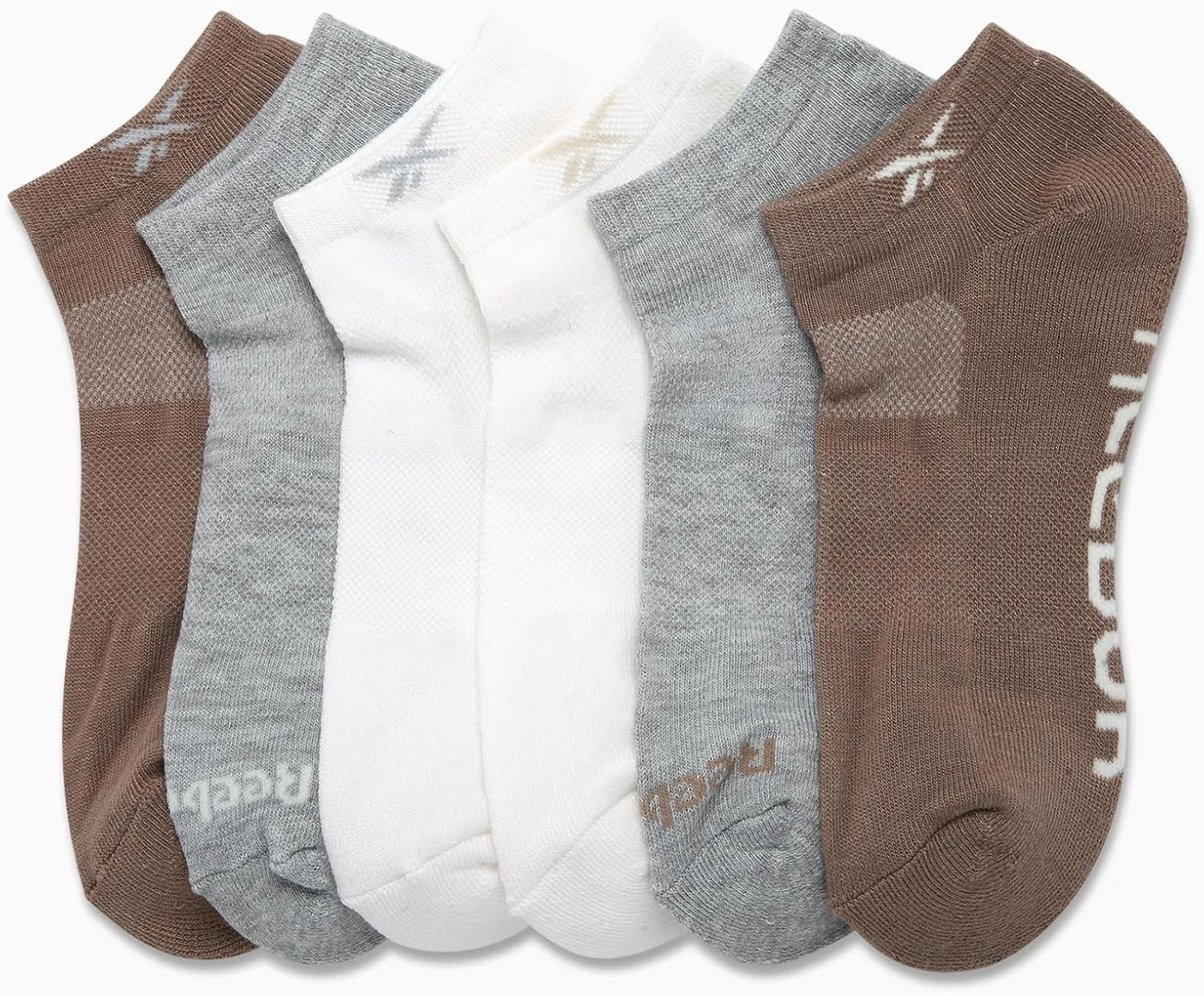 Reebok Women's Athletic Socks - Performance Cushioned Low Cut Socks (6 Pack)