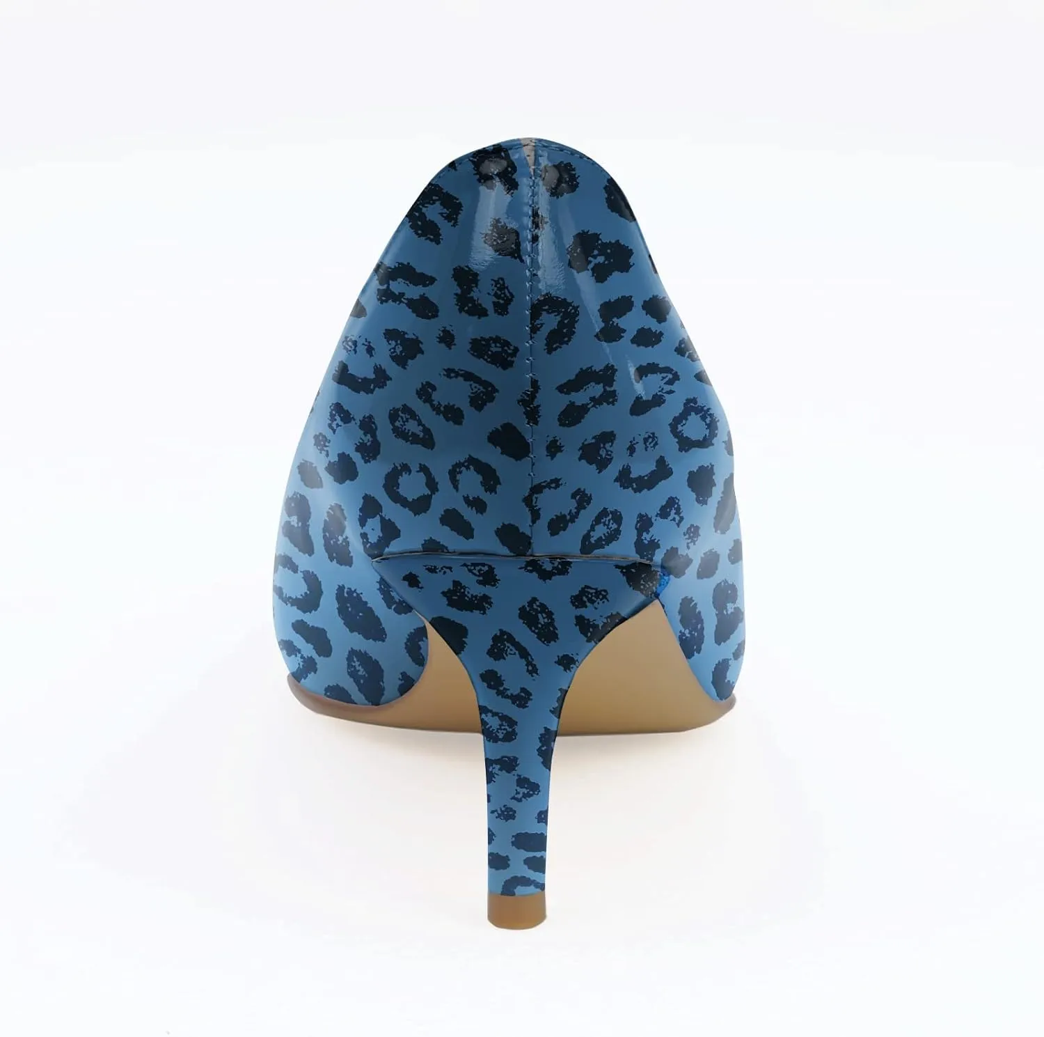 Reindee Lusion Womens Low Kitten Comfortable High Heels Music Note Printed Closed Toe Sexy Pumps Shoes