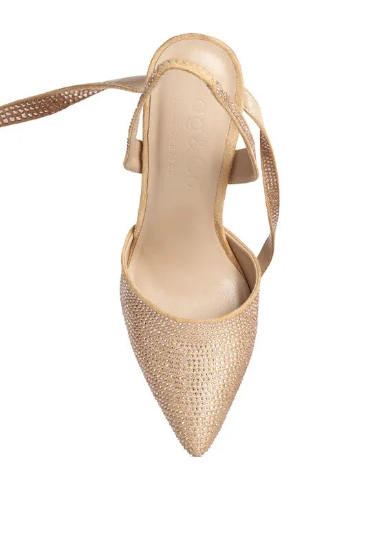 Rhinestone Stiletto Pumps