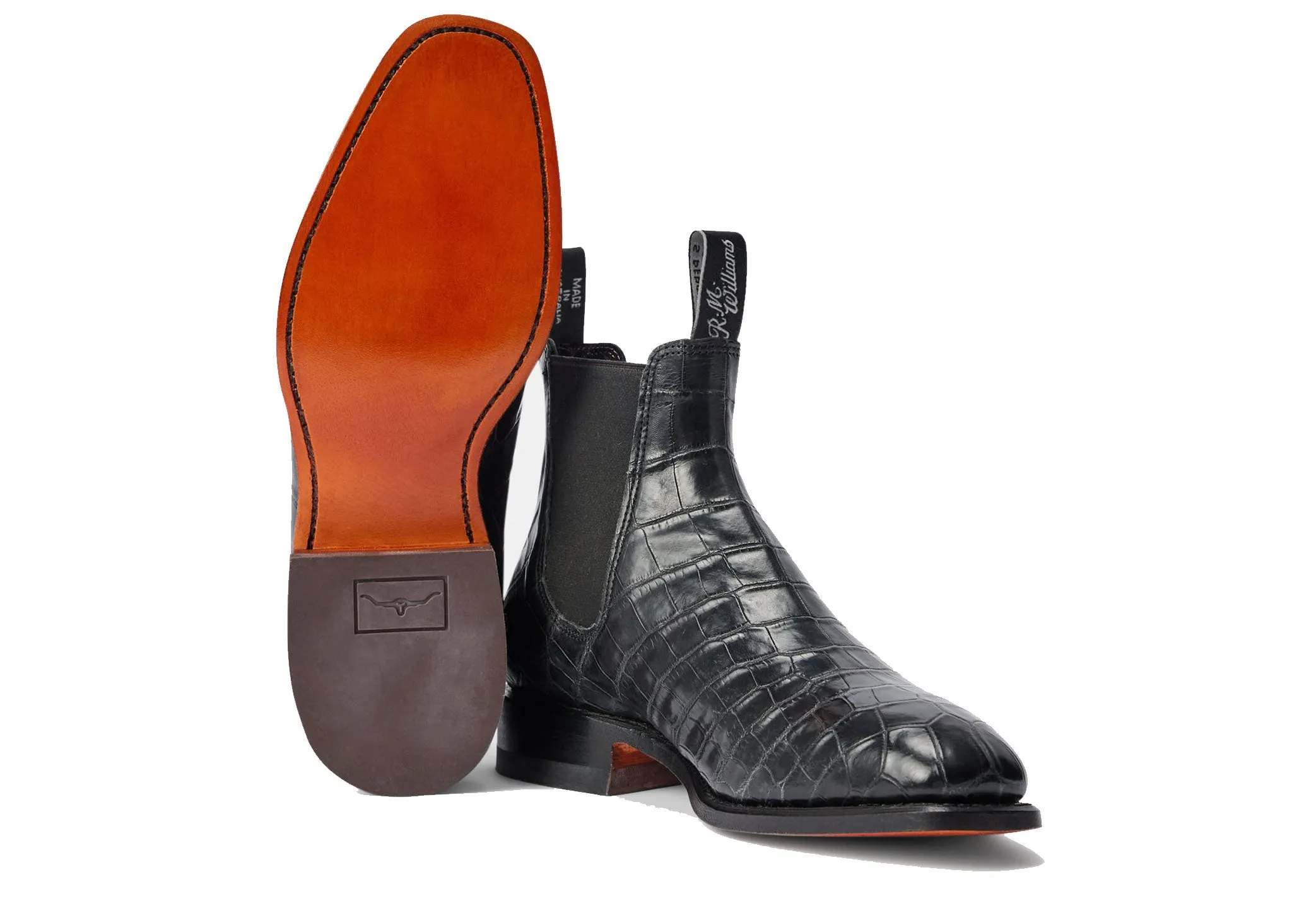 R.M. Williams Craftsman Crocodile Boots