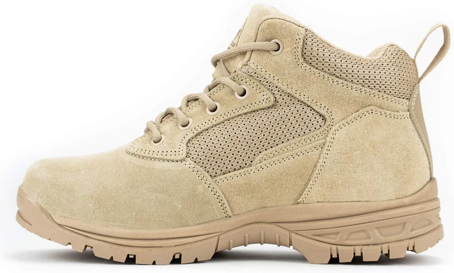 RYNO GEAR Men's Military & Tactical Boots, CoolMax Tactical Combat Military Durable Leather Work Utility 4.5" Boots