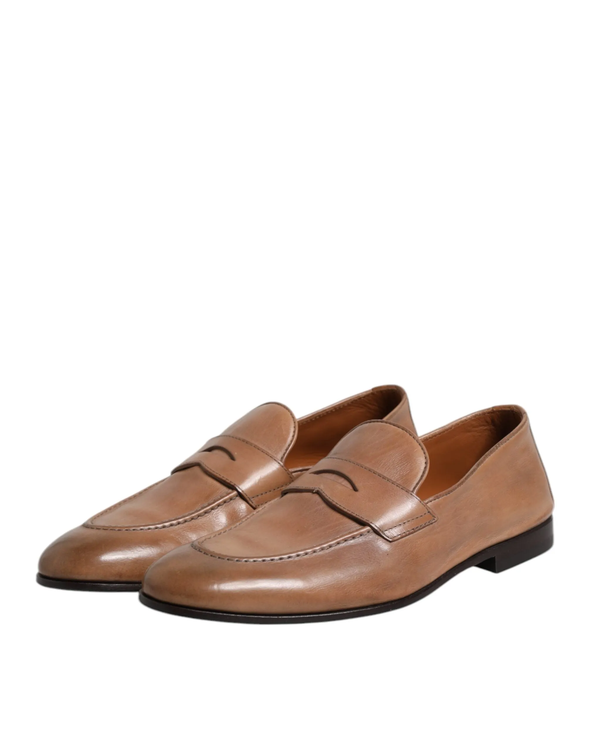 Safe transactions Cucinelli Great savings Dress Shoes Brunello Brown Loafer Leather
