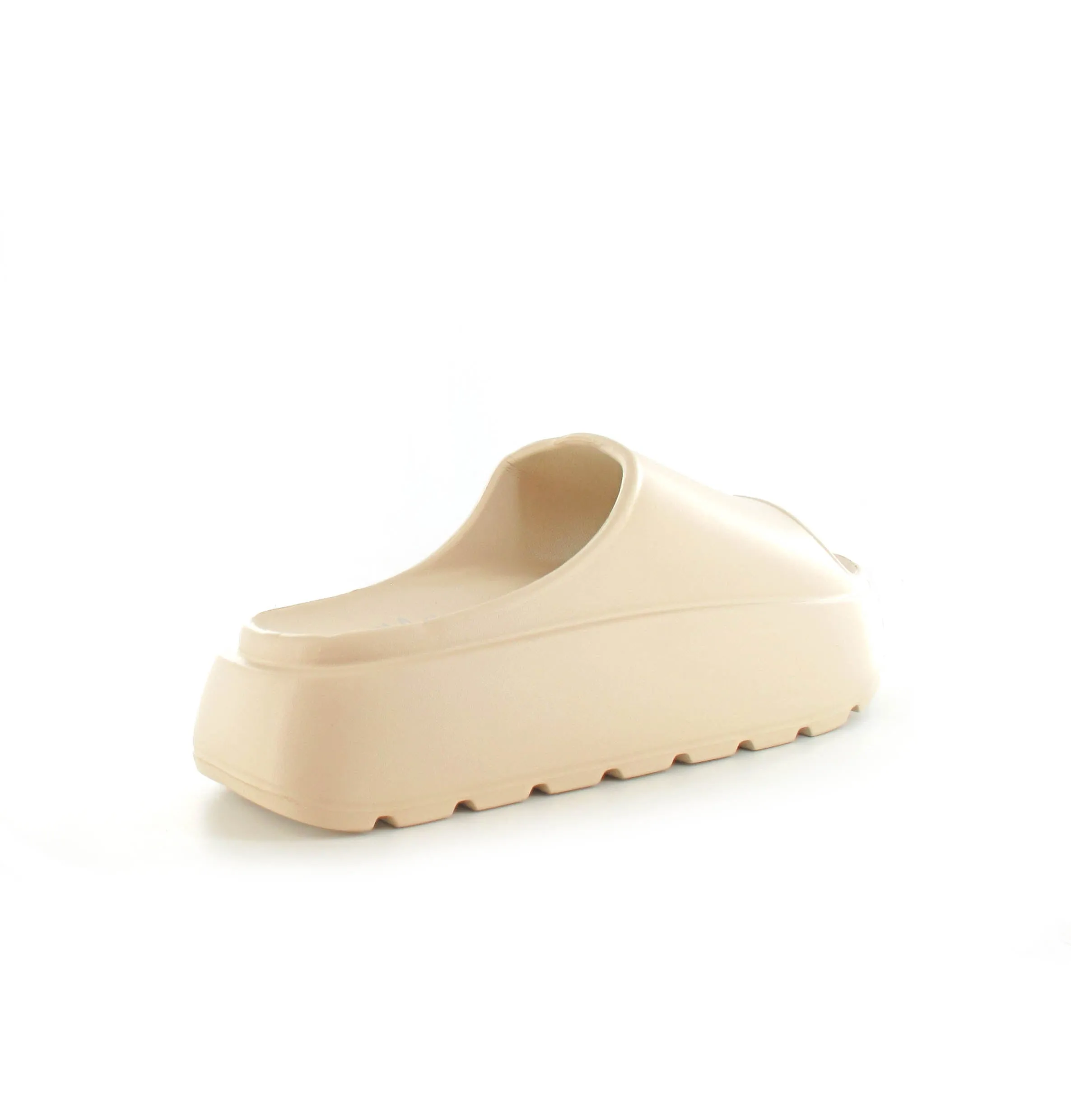 Sandy: Women's Cushioned Flatform - Nude