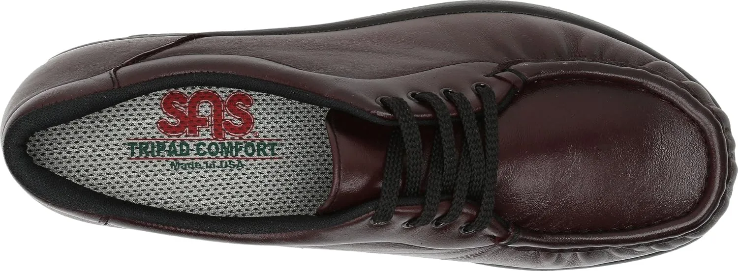SAS Bounce - Shoes for Women - Leather Upper - Breathable Textile Lining - Cushioned and Leather-Lined Footbed