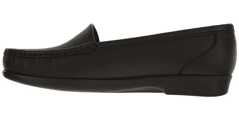 SAS Twin Slip On Loafer - Black