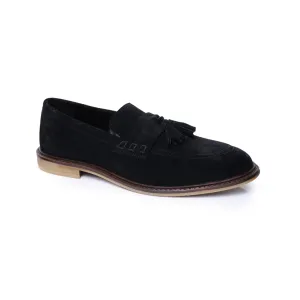 Silver Street London CHARLESTON Mens Loafers Black