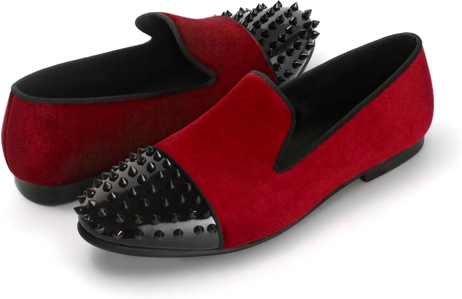 Slip On Formal Wedding Shoes Tuxedo Velvet Loafers Prom Dress Slippers