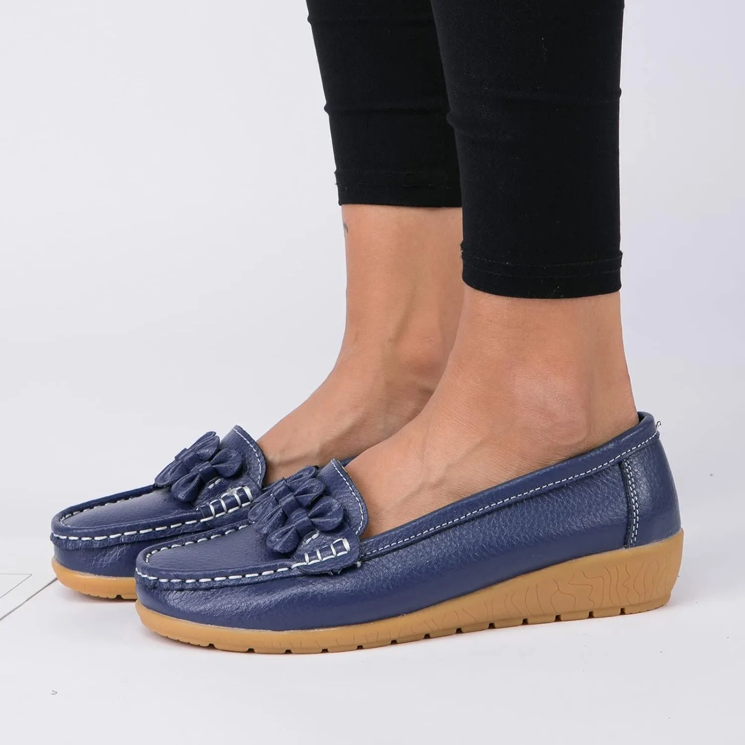 Slip On Women Comfort Walking Flat Loafers Casual Shoes Driving Loafers Walking Shoes Womens Shoes Casual Slip on Wide