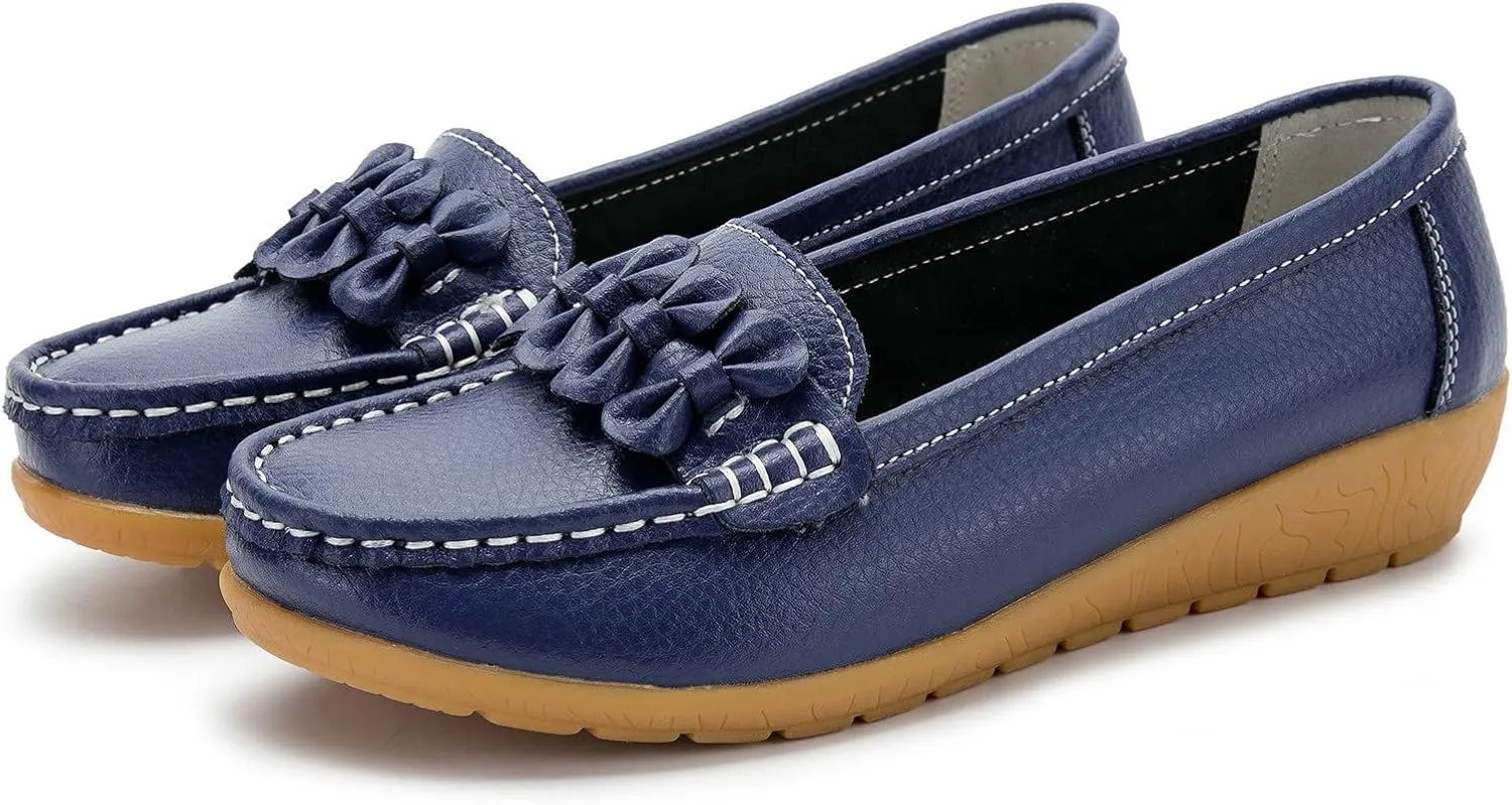 Slip On Women Comfort Walking Flat Loafers Casual Shoes Driving Loafers Walking Shoes Womens Shoes Casual Slip on Wide