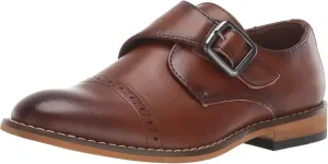 Stacy Adams Boy's Desmond Cap-Toe Monk Strap Loafer