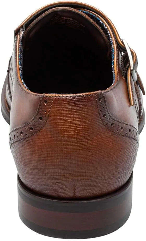 Stacy Adams Men's Karson Wingtip Double Monk Strap Loafer