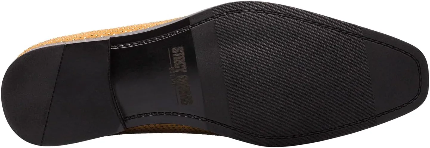STACY ADAMS Men's Suave Rhinestone Slip on Loafer