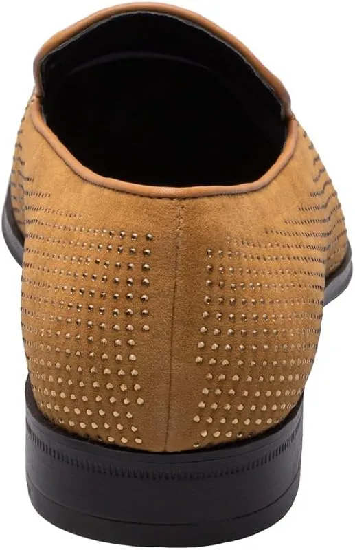 STACY ADAMS Men's Suave Rhinestone Slip on Loafer