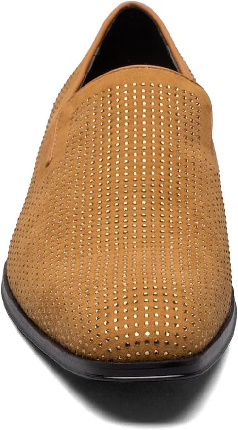STACY ADAMS Men's Suave Rhinestone Slip on Loafer